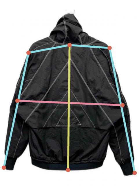 オニツカタイガー非売品ジャケットMサイズ 中古・古着通販】Onitsuka Tiger (オニツカタイガー) ナイロン