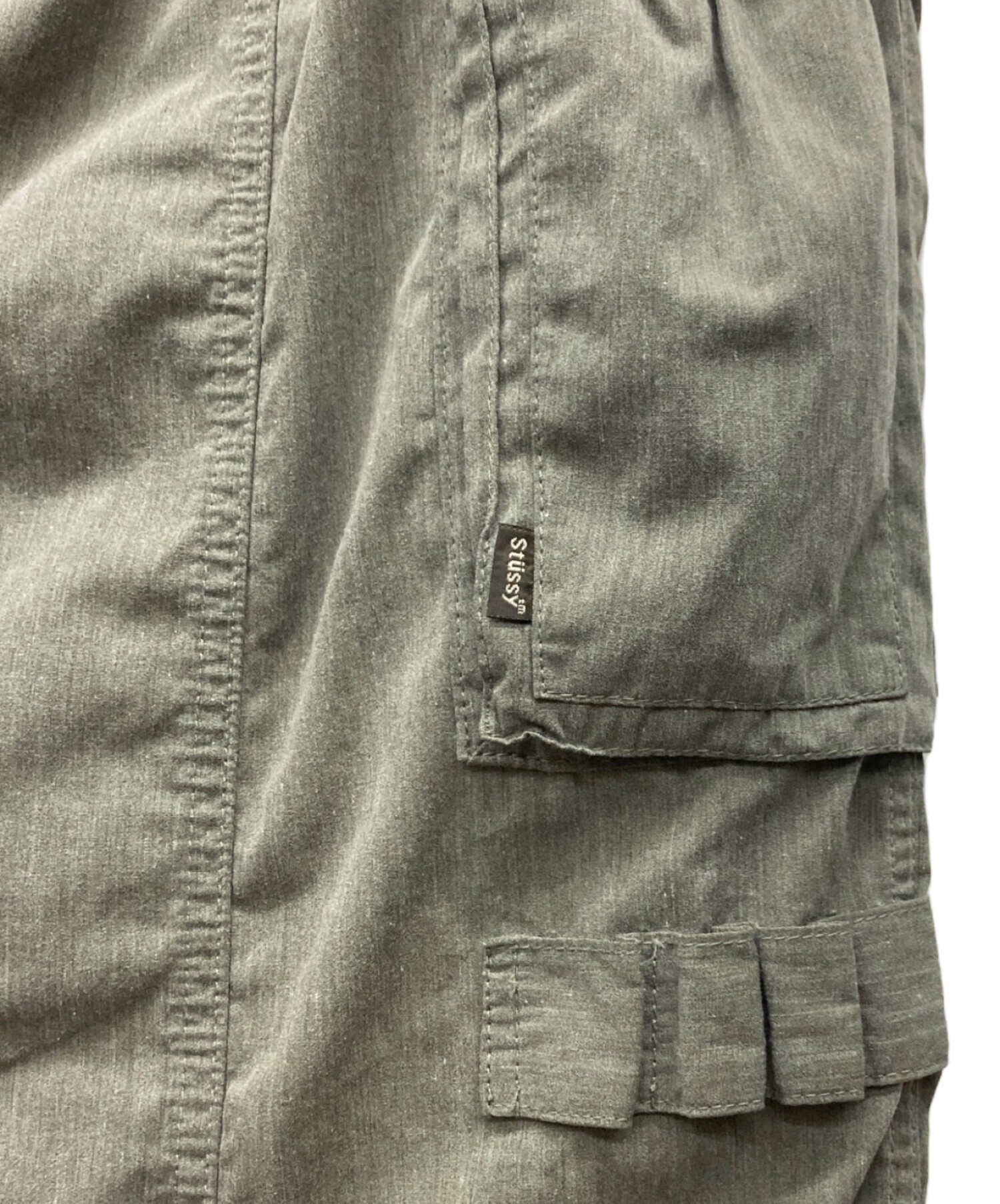 中古・古着通販】stussy (ステューシー) テクノカーゴパンツ オリーブ