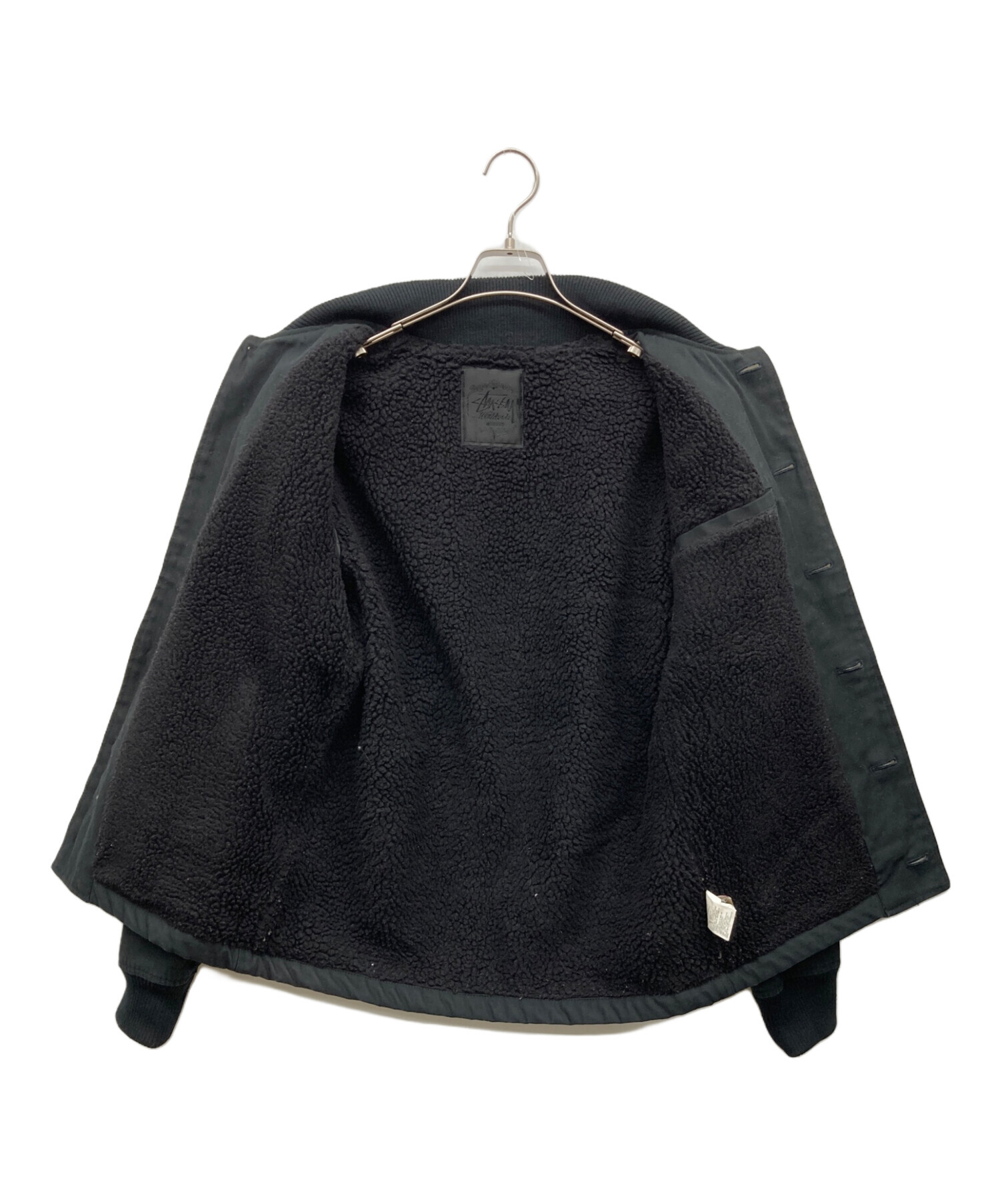 中古・古着通販】stussy (ステューシー) デッキジャケット ブラック