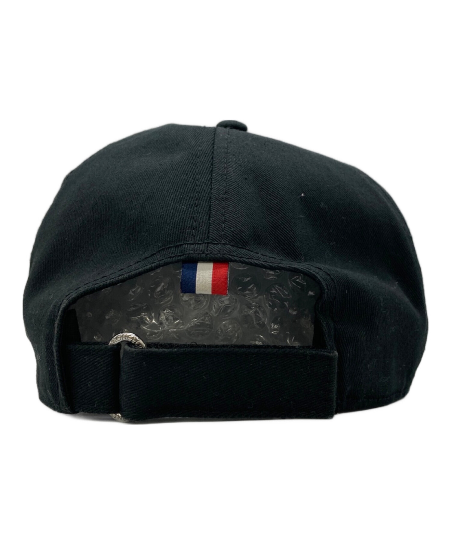 中古・古着通販】MONCLER (モンクレール) LOGO BASEBALL CAP ブラック
