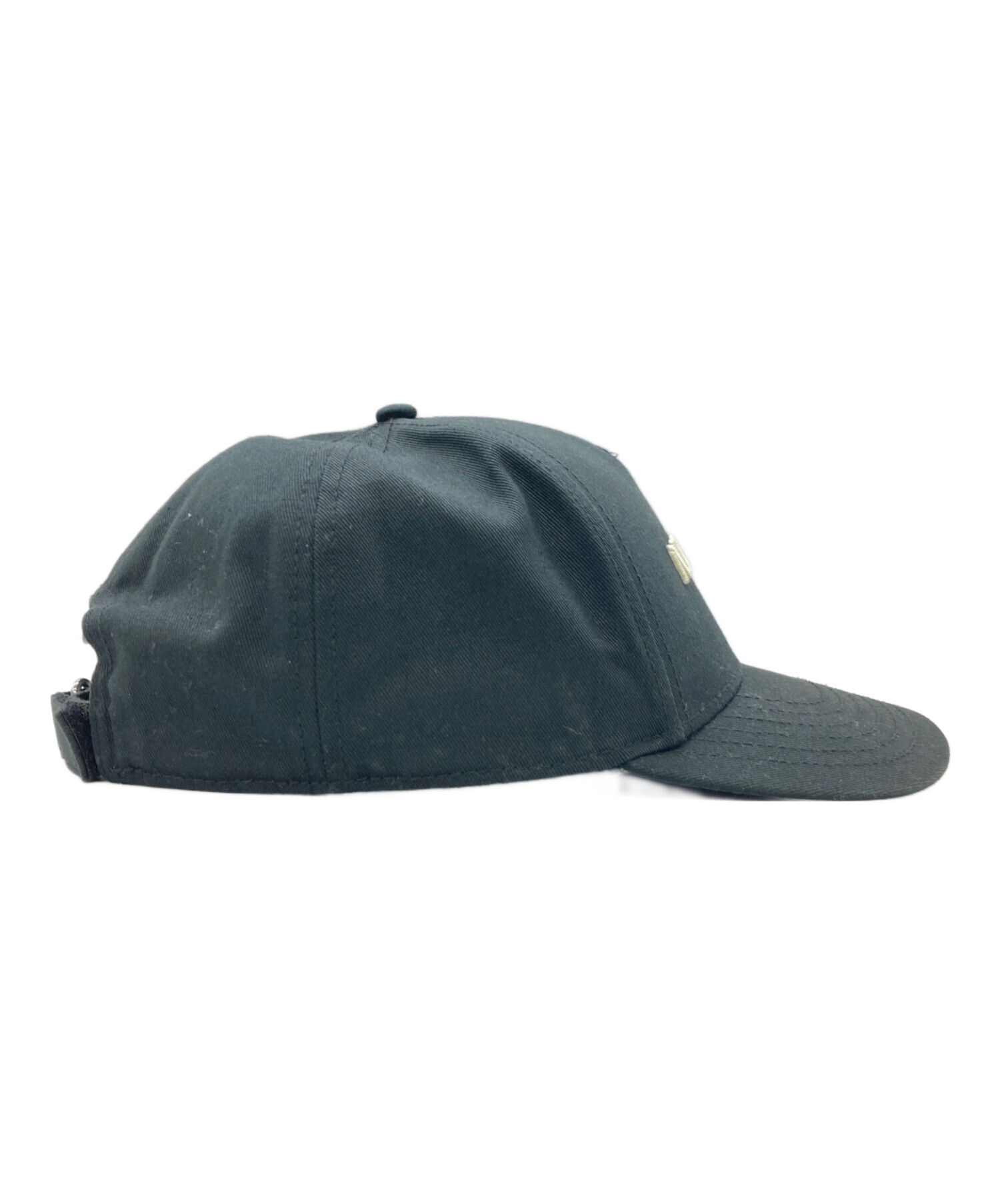 中古・古着通販】MONCLER (モンクレール) LOGO BASEBALL CAP ブラック