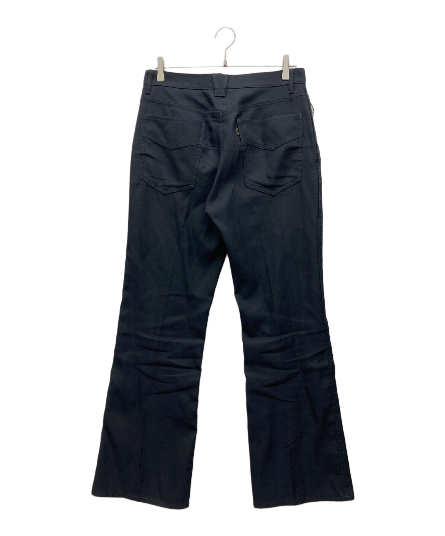 中古・古着通販】Needles (ニードルズ) フレアパンツ ブラック サイズ