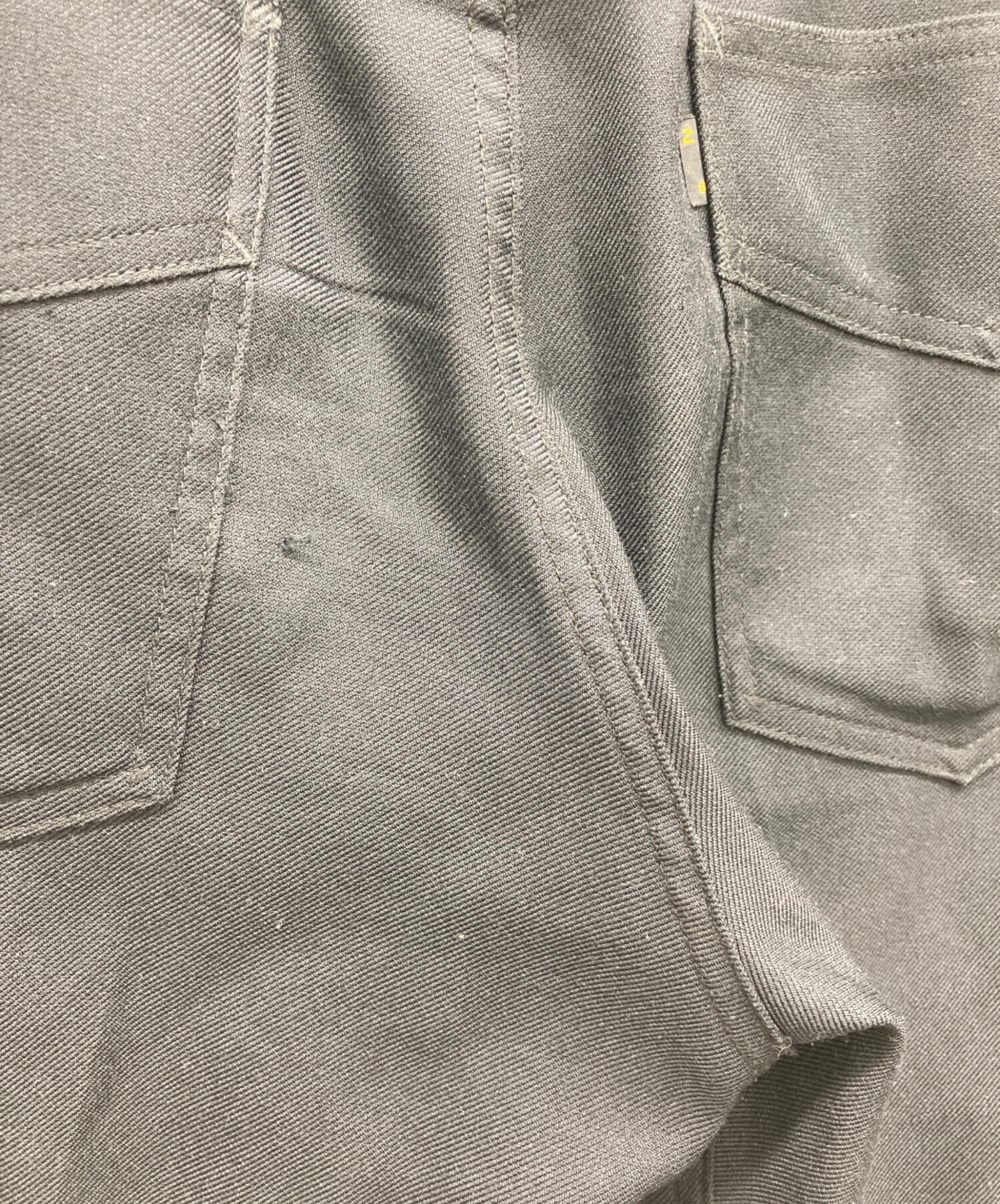 中古・古着通販】Needles (ニードルズ) フレアパンツ ブラック サイズ