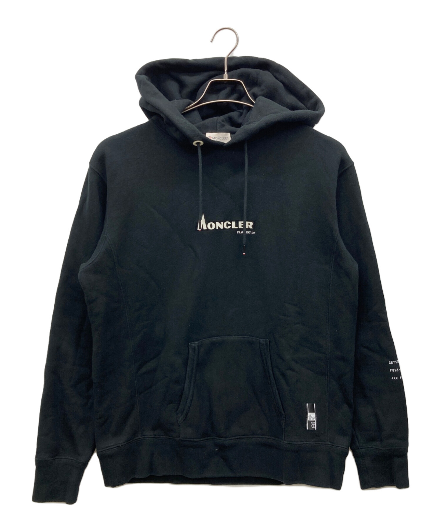 中古 MONCLER モンクレー Fragment フラグメント パーカー S 中古・古着通販】MONCLER (モンクレール) FRAGMENT DESIGN
