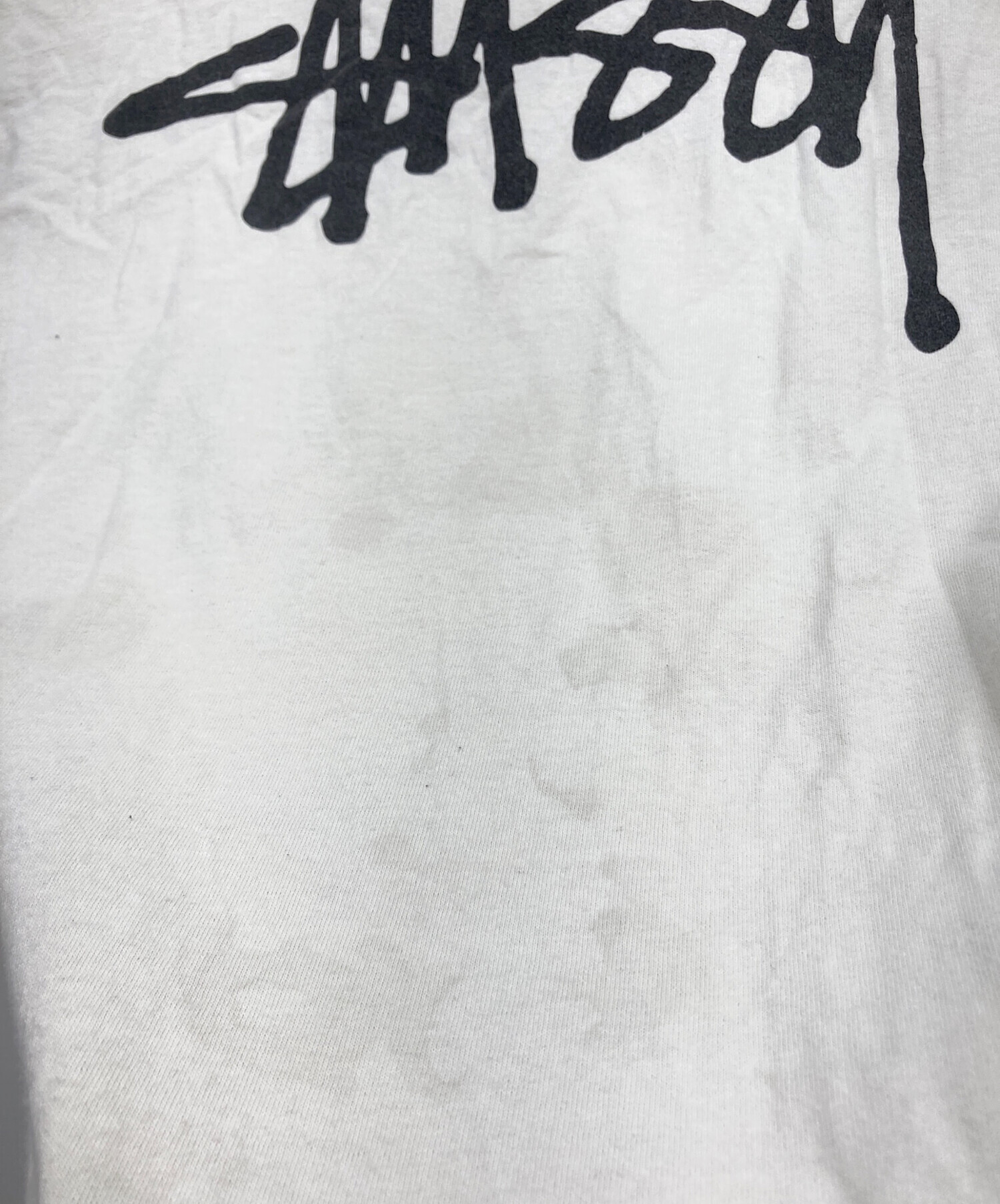 中古・古着通販】stussy (ステューシー) ロゴプリントTシャツ ホワイト 