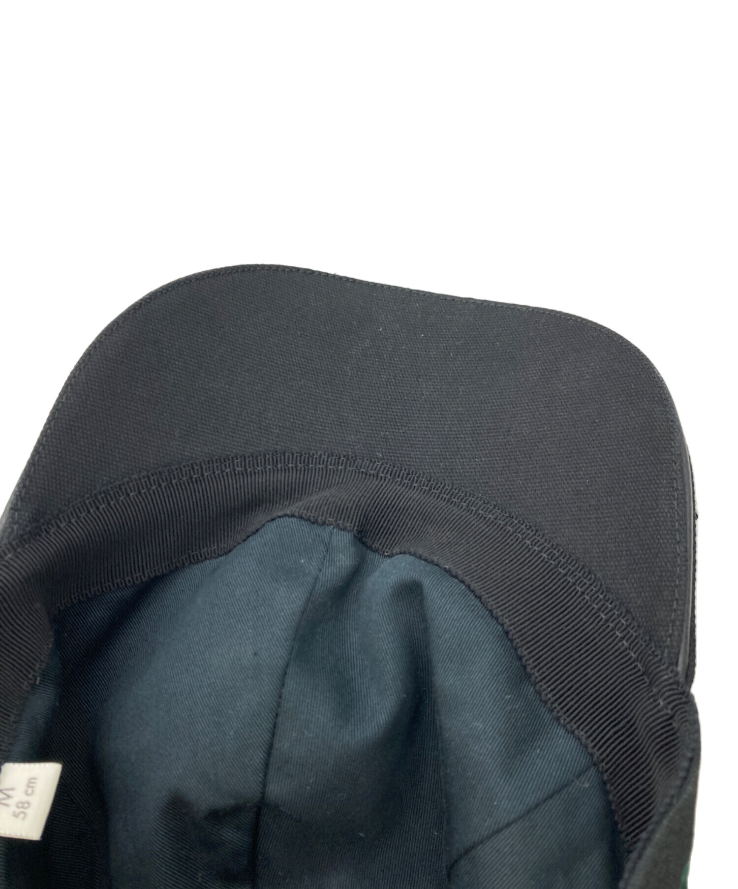 中古・古着通販】GUCCI (グッチ) キャップ ブラック｜ブランド・古着