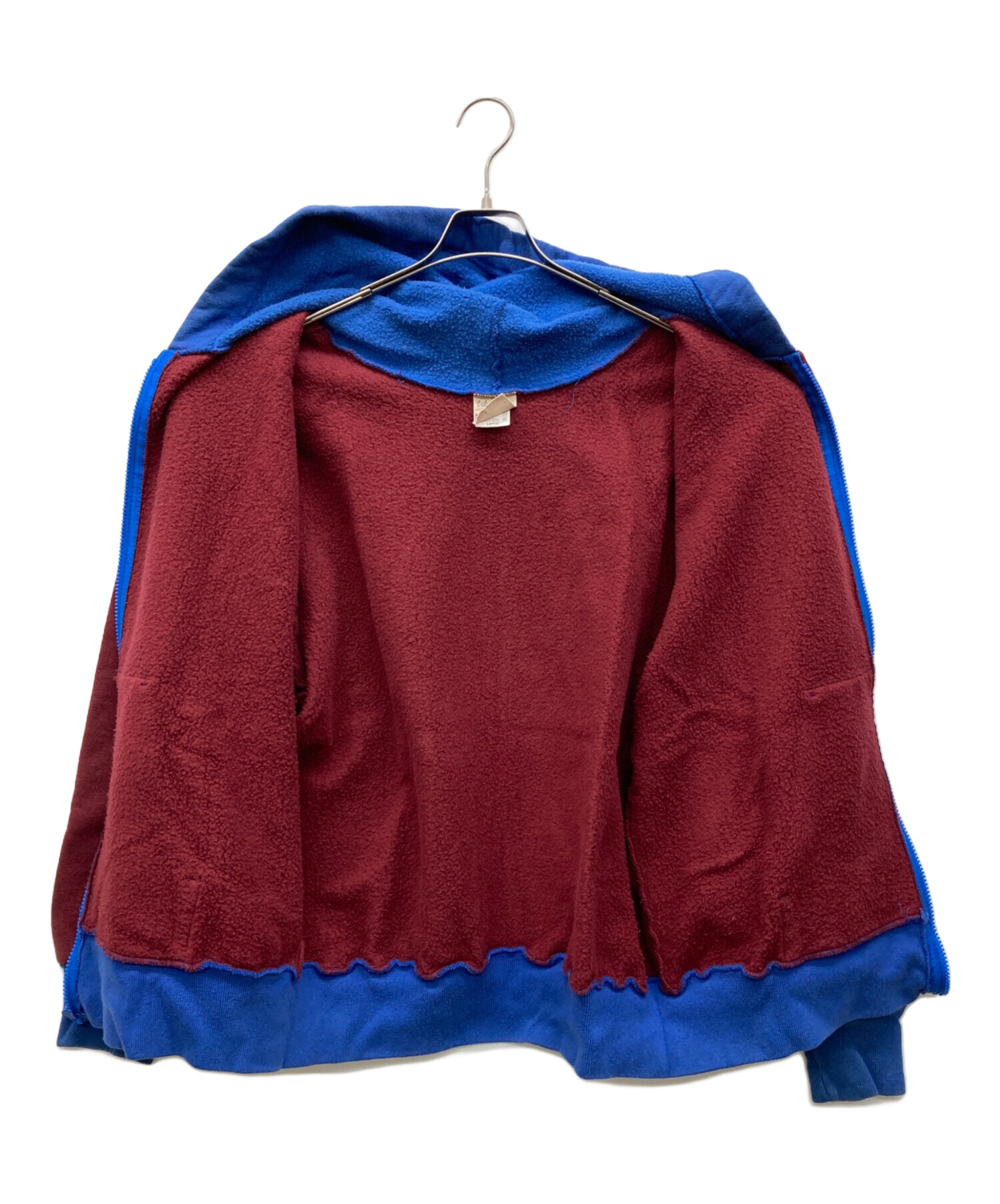 a*t様 CAMBER レッド フルジップパーカー Lサイズ Camber #231 12oz Heavyweight Cross Knit Zippered Hoodie - Burgundy