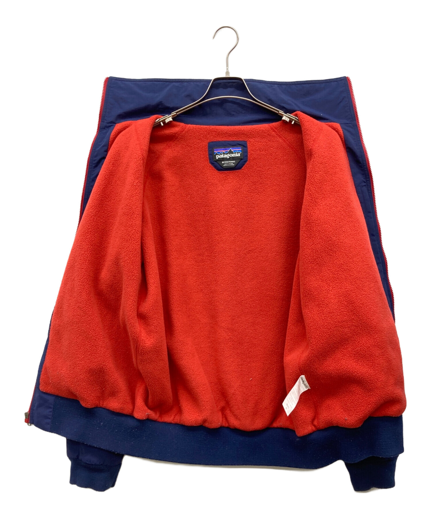 patagonia シェルドシンチラジャケット　 M 　赤　ネイビー 中古・古着通販】Patagonia (パタゴニア) シェルド シンチラ