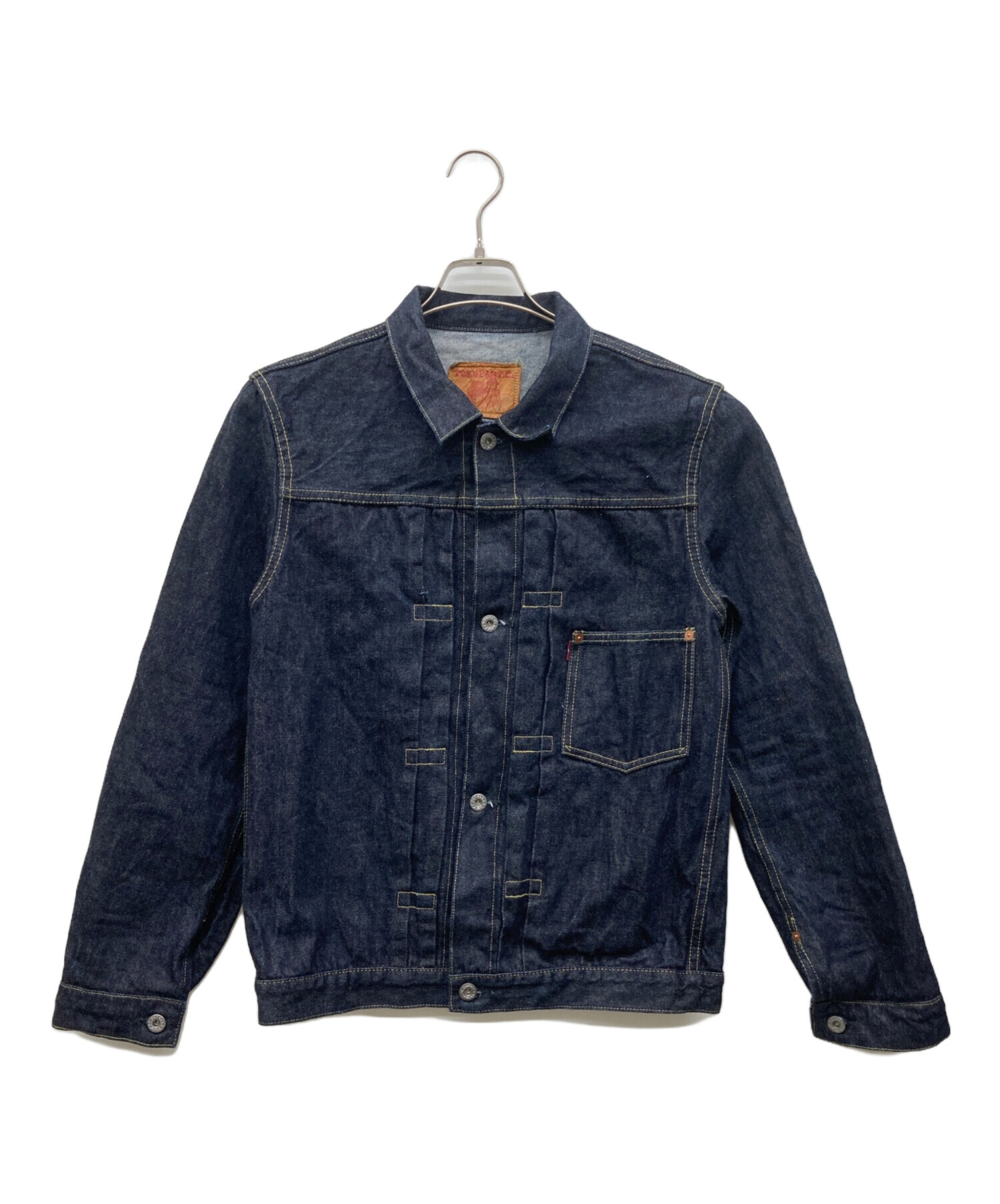 TCB JEANS デニムジャケット インディゴ 中古・古着通販】TCB jeans (ティーシービー ジーンズ) 4つボタン1st
