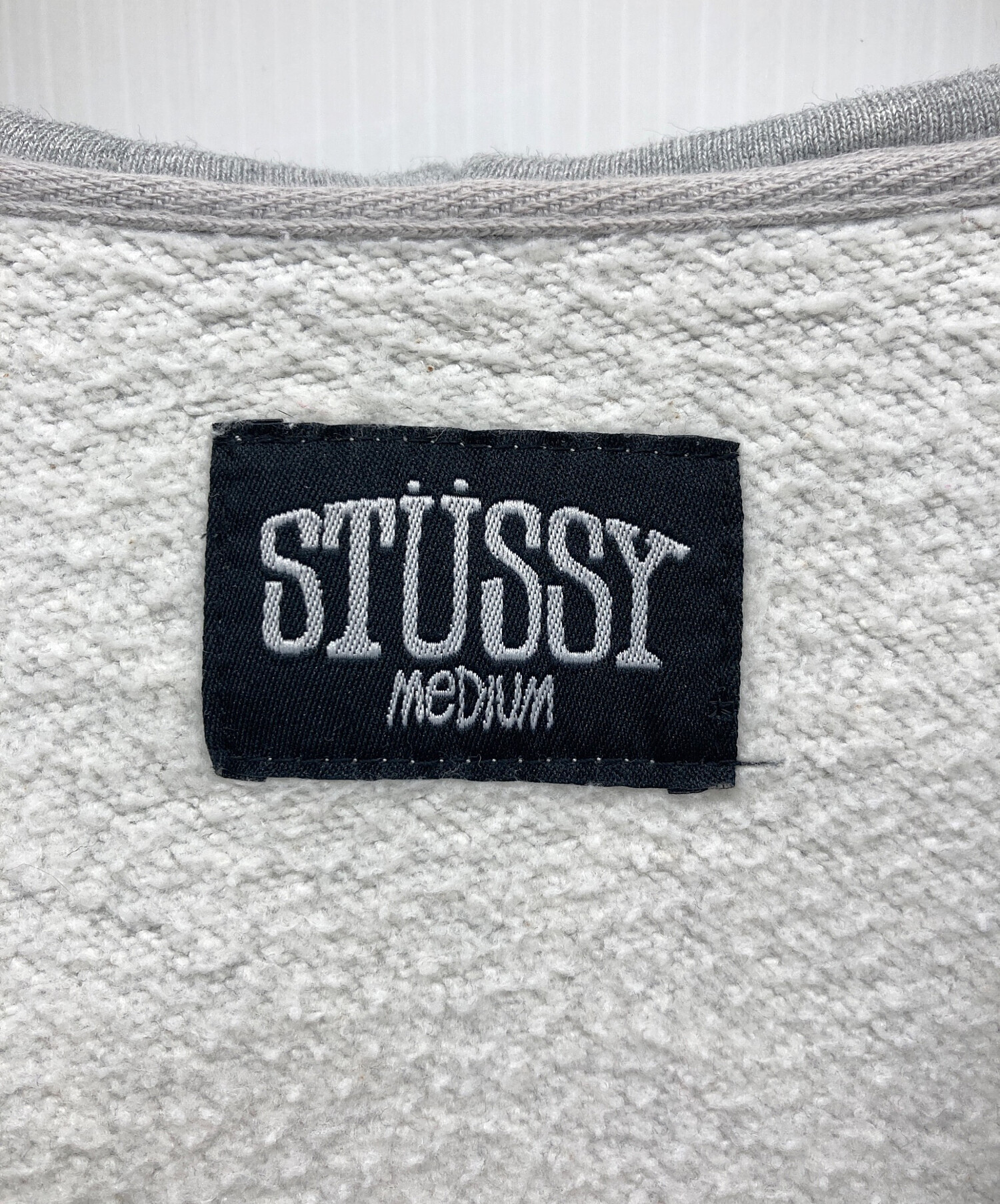 中古・古着通販】stussy (ステューシー) ジップパーカー グレー サイズ