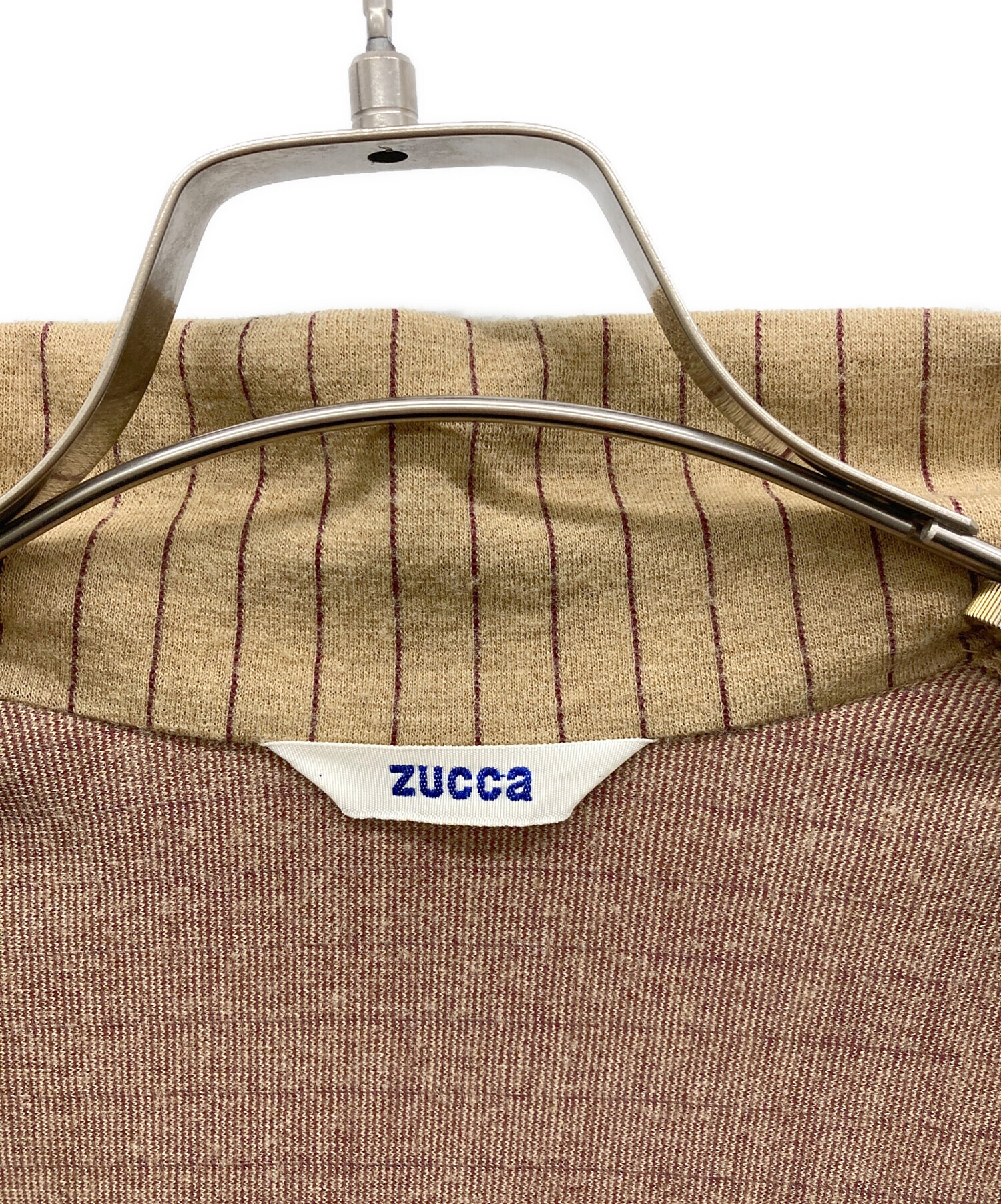 中古・古着通販】ZUCCA (ズッカ) ストライプドリズラージャケット