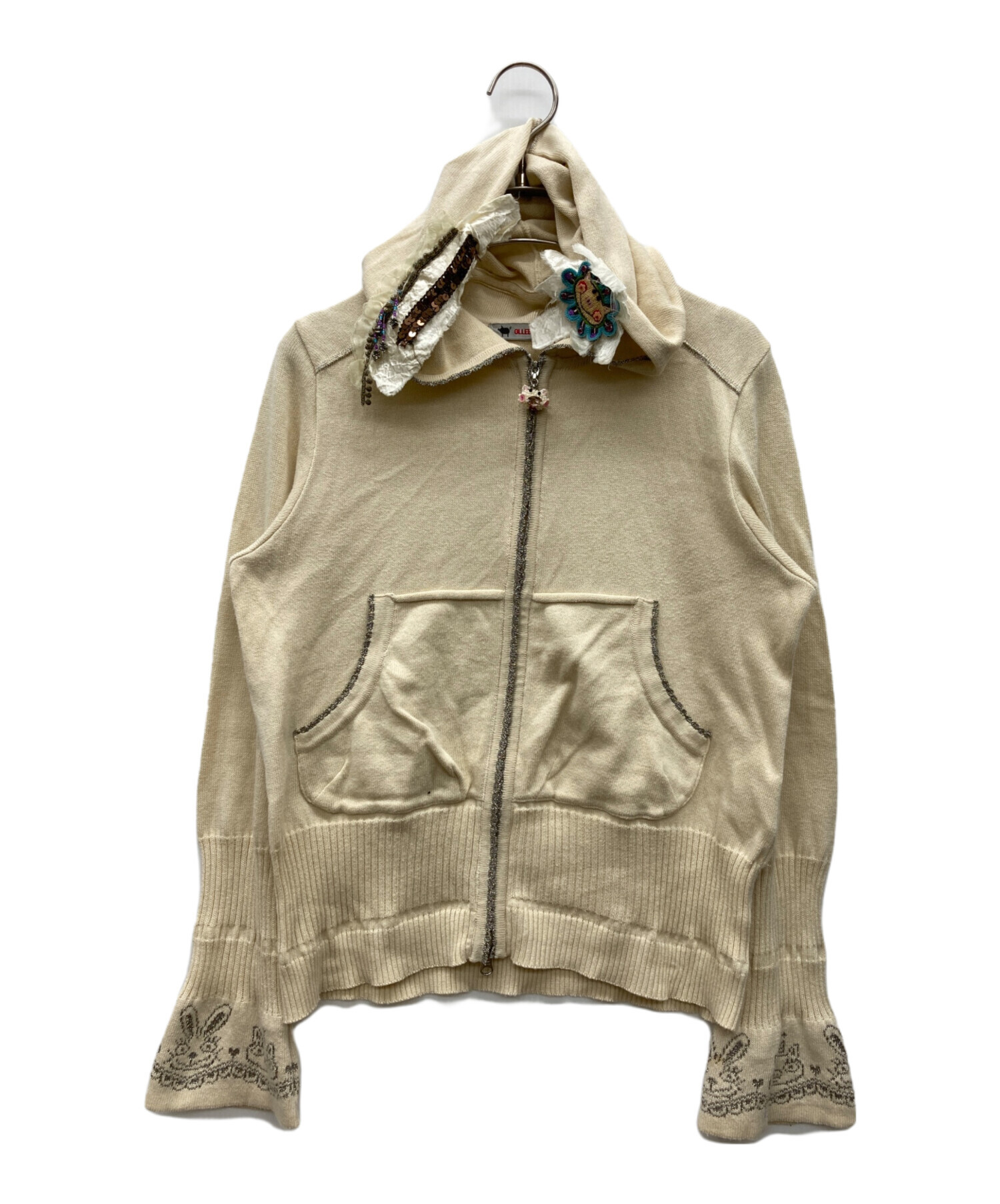 OLLEBOREBLA ジップパーカー 中古・古着通販】OLLEBOREBLA (アルベロベロ) ジップパーカー