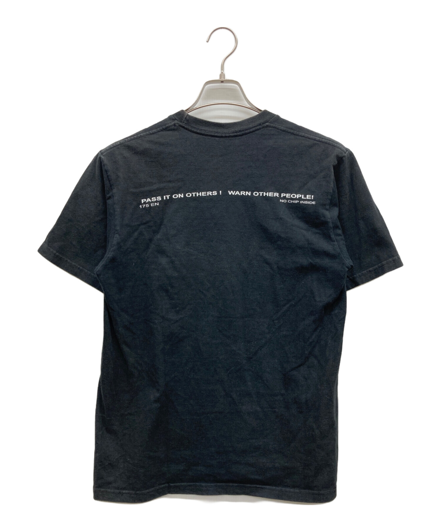 【正規品】Supreme シュプリーム Warning Tee Black/M 中古・古着通販】Supreme (シュプリーム) Warning Tee ブラック サイズ