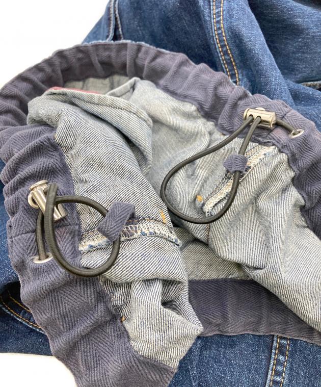 sacai / サカイ | Denim Pullover 再構築 デニム プルオーバーシャツ | 1 | インディゴ | レディース sacai / サカイ | Denim Pullover 再構築 デニム プルオーバーシャツ