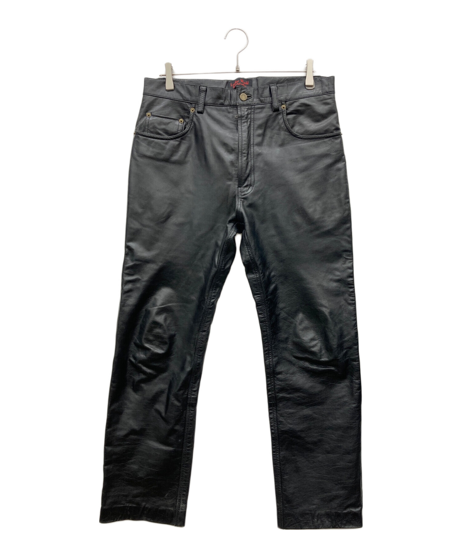 中古・古着通販】Leatherworld (レザーワールド) レザーパンツ 