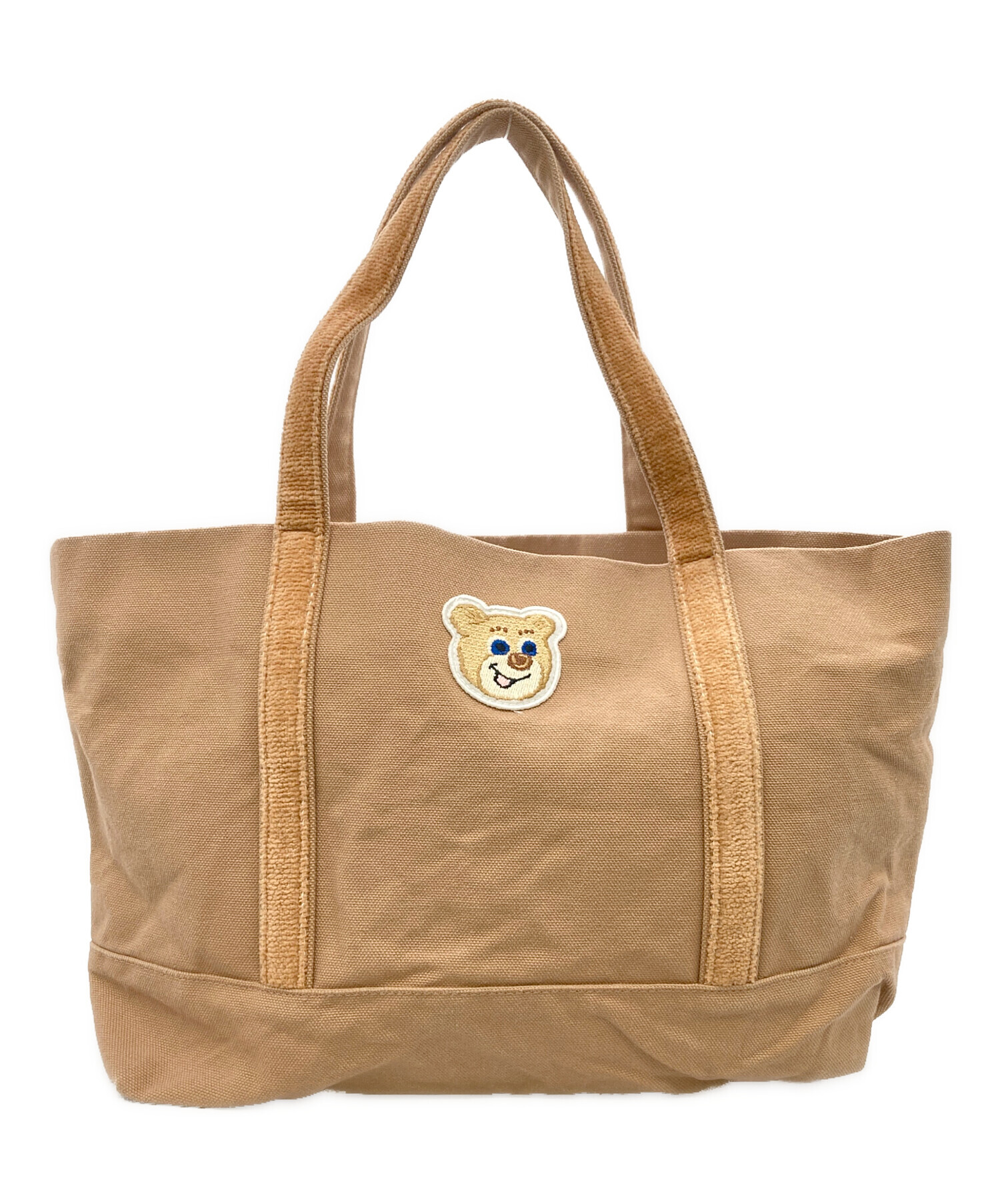 【❗️期間限定値下げ中❗️】FEILER LOVEARY ベージュ トートバッグ 中古・古着通販】LOVERARY BY FEILER (ラブラリー バイ フェイラー