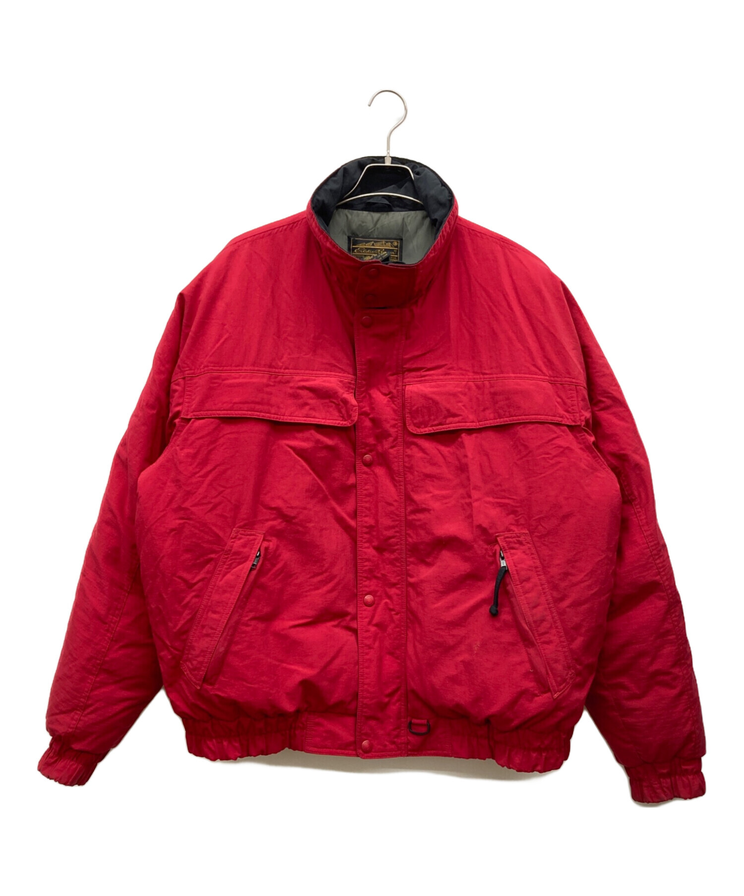 00s エディーバウアー ダウン パファージャケット ワインレッド 赤 L 00s エディーバウアー ダウン パファージャケット ワインレッド 赤 L