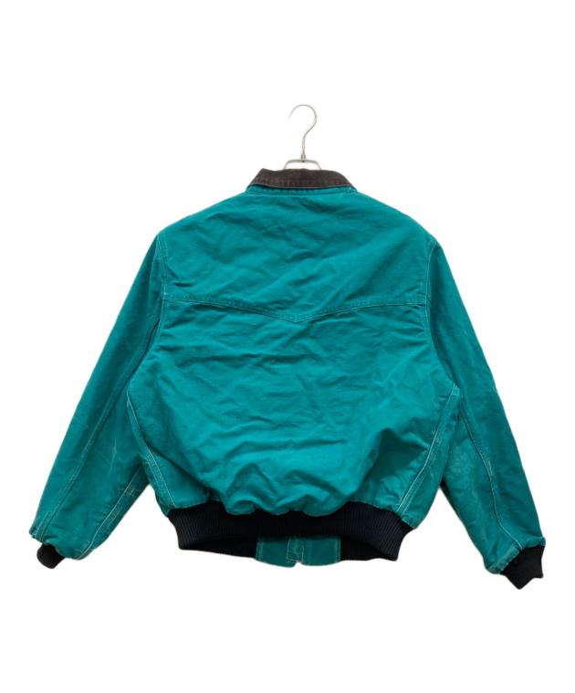 Carhartt カーハート サンタフェジャケット 2XL カーキ 革タグ Carhartt Carhartt(カーハート) メキシコ製 企業ロゴ Santa Fe Jacket