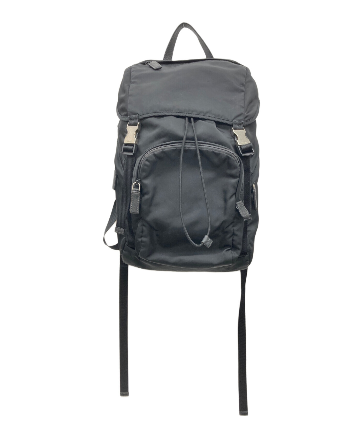中古・古着通販】PRADA (プラダ) ナイロンリュック ブラック｜ブランド