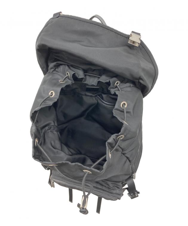 中古・古着通販】PRADA (プラダ) ナイロンリュック ブラック｜ブランド