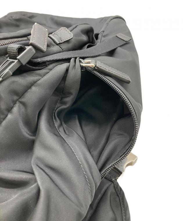 中古・古着通販】PRADA (プラダ) ナイロンリュック ブラック｜ブランド