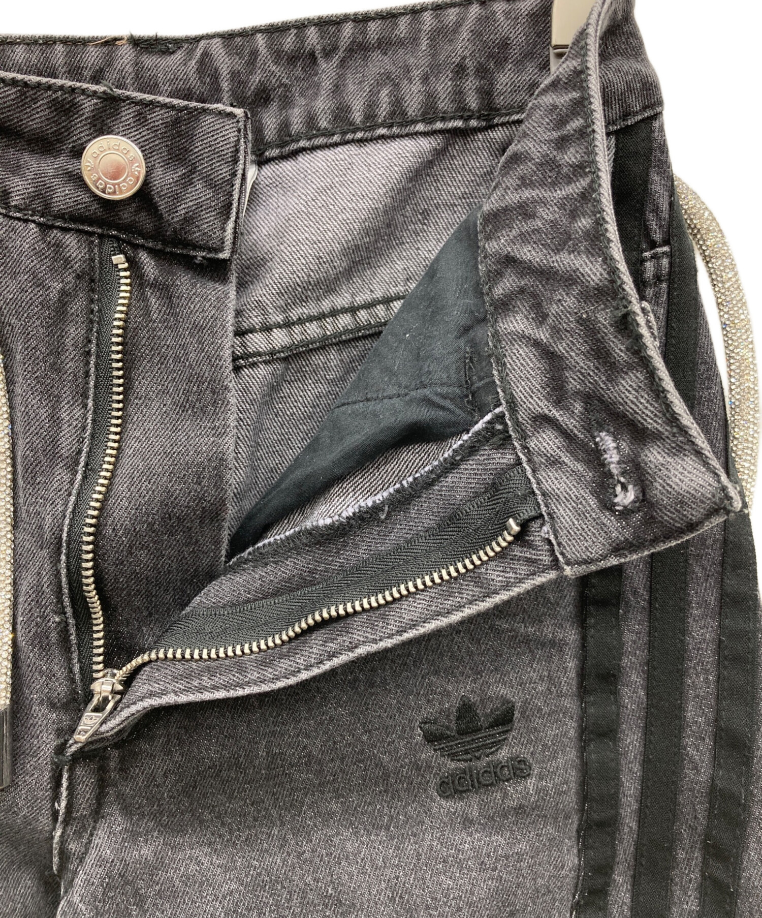 中古・古着通販】adidas (アディダス) Adilenium デニムカーゴパンツ