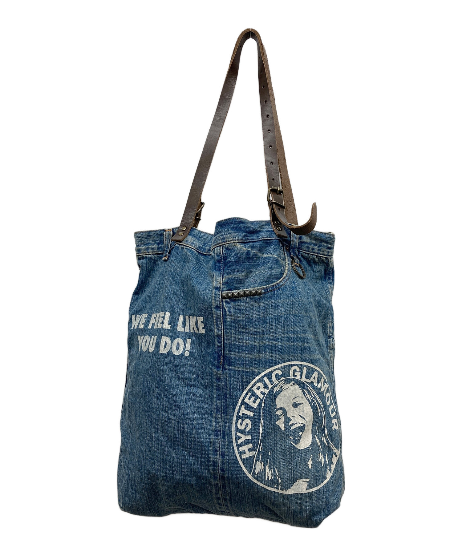 ヒステリックグラマーデニムトートバッグ 中古・古着通販】Hysteric Glamour (ヒステリックグラマー) デニム