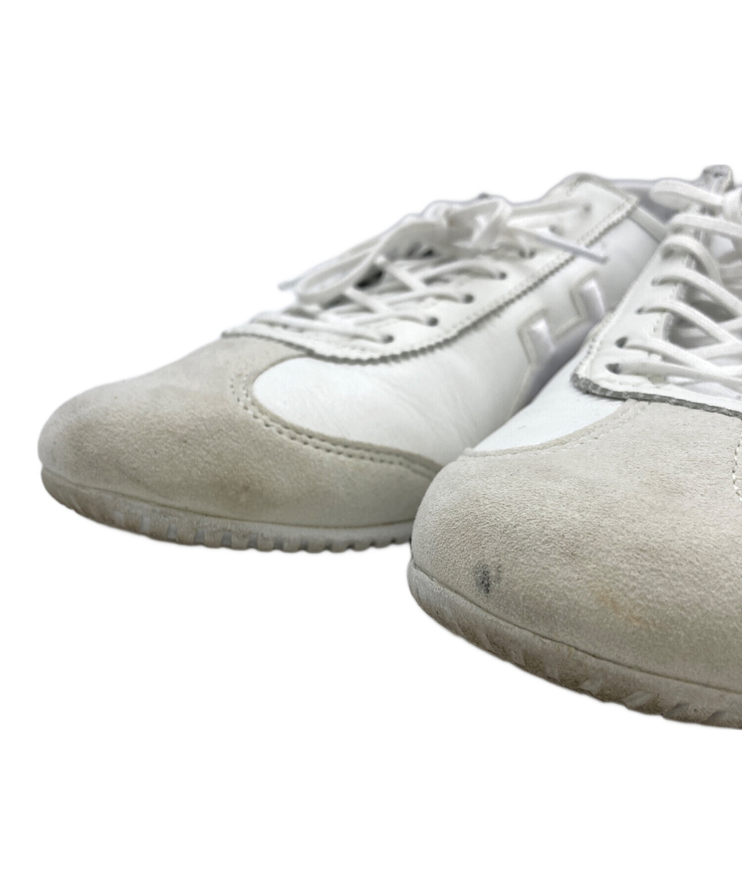 Onitsuka Tiger スニーカー ホワイト/グレー 値下げ中!! 中古・古着通販】Onitsuka Tiger (オニツカタイガー) MEXICO 66