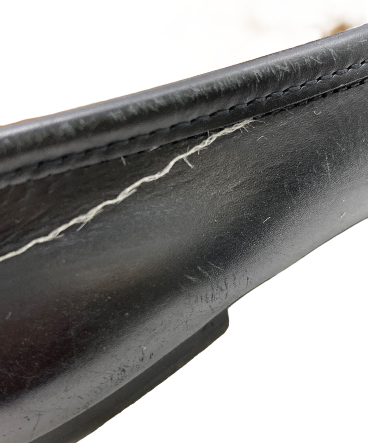 中古・古着通販】GUCCI (グッチ) ヨルダーンホースビットローファー