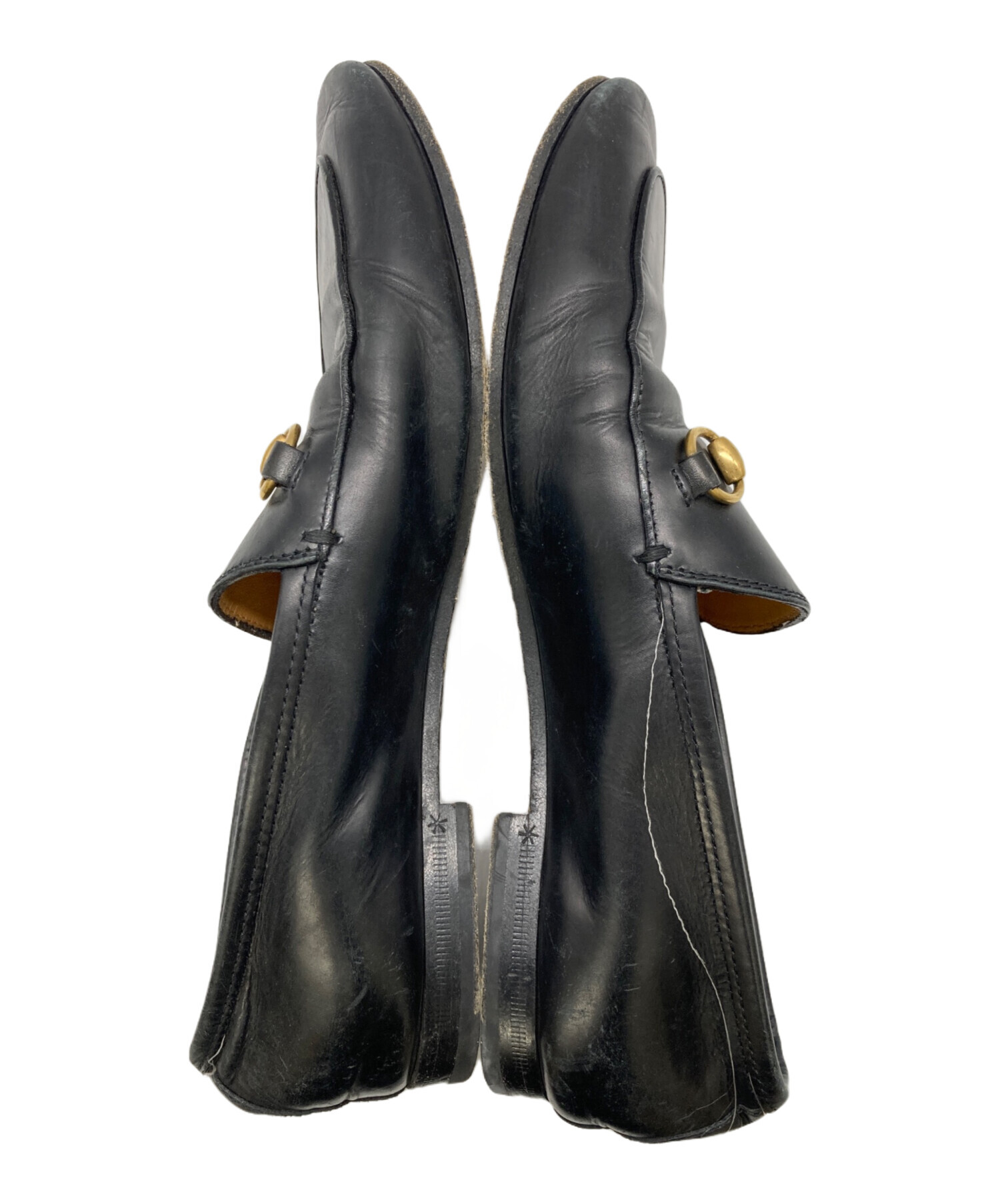 中古・古着通販】GUCCI (グッチ) ヨルダーンホースビットローファー