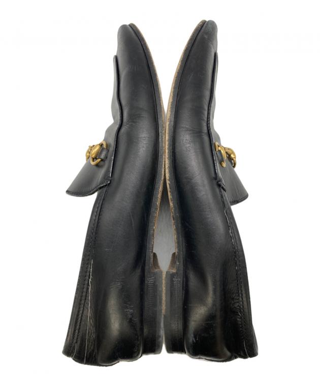 値下げ！GUCCI ヨルダーンローファー未使用 37サイズ 中古・古着通販】GUCCI (グッチ) ヨルダーンホースビットローファー