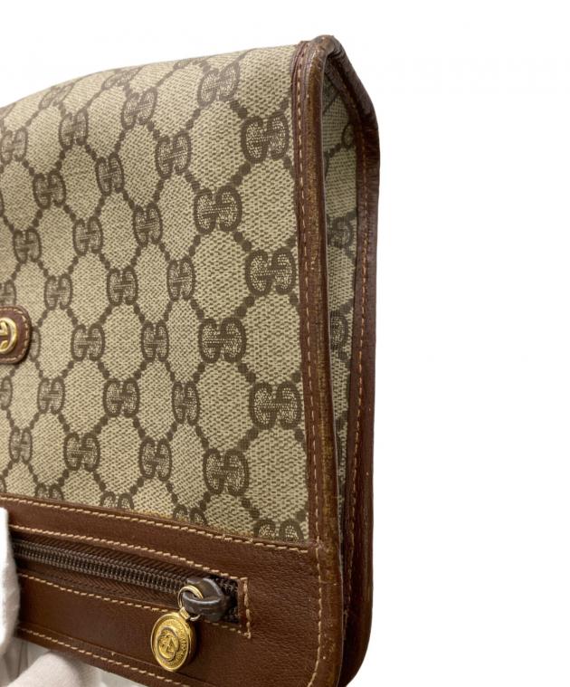 中古・古着通販】GUCCI (グッチ) クラッチバッグ ベージュ｜ブランド