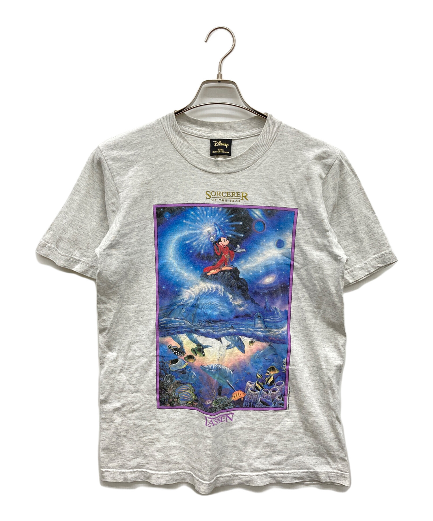 中古・古着通販】Disney (ディズニー) Tシャツ グレー サイズ:M