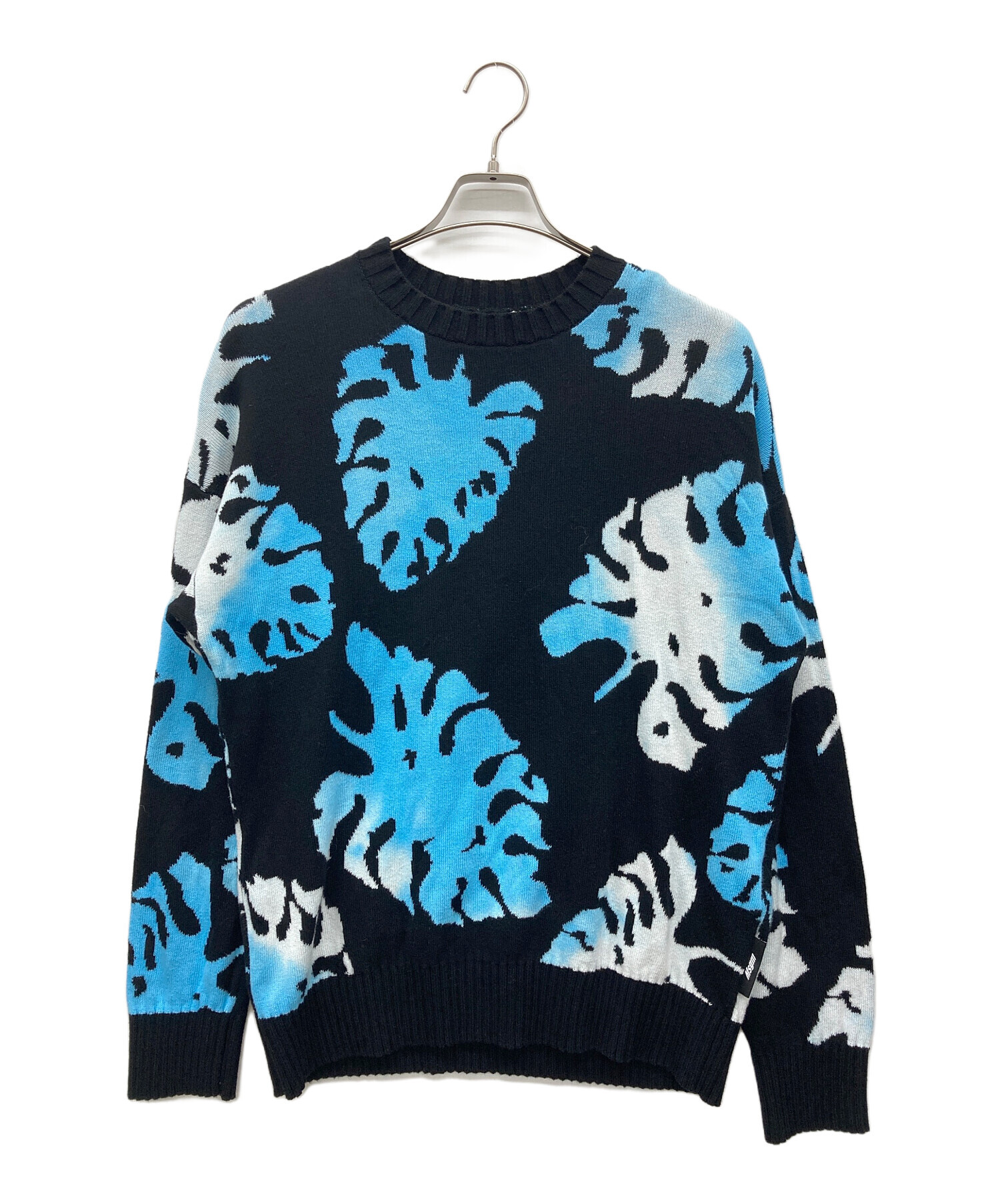 MSGM エムエスジーエム ニット ダメージ 古着 中古・古着通販】MSGM (エムエスジーエム) ニット ブラック サイズ:M