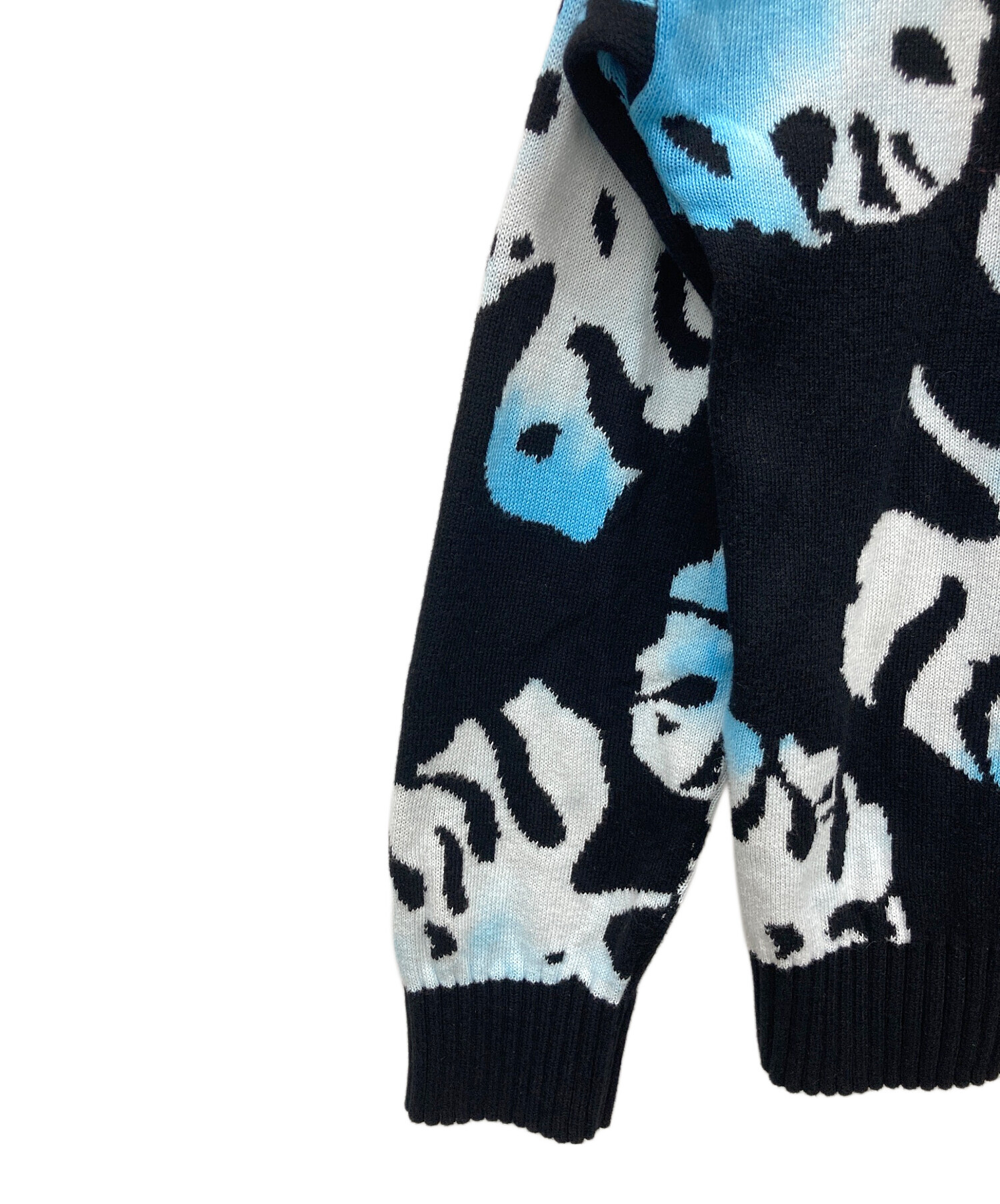 中古・古着通販】MSGM (エムエスジーエム) ニット ブラック サイズ:M