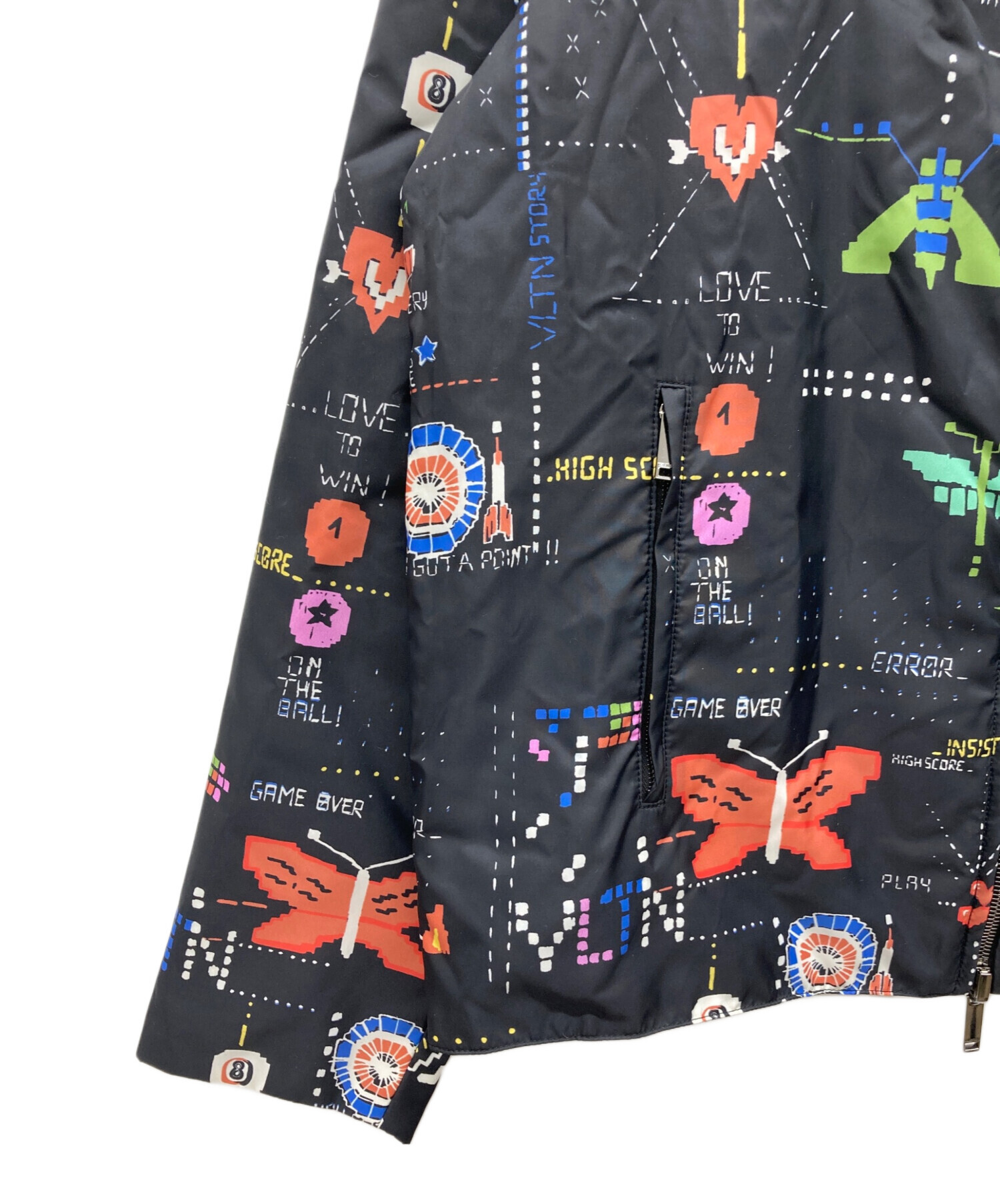 中古・古着通販】VALENTINO (ヴァレンティノ) リバーシブルナイロン