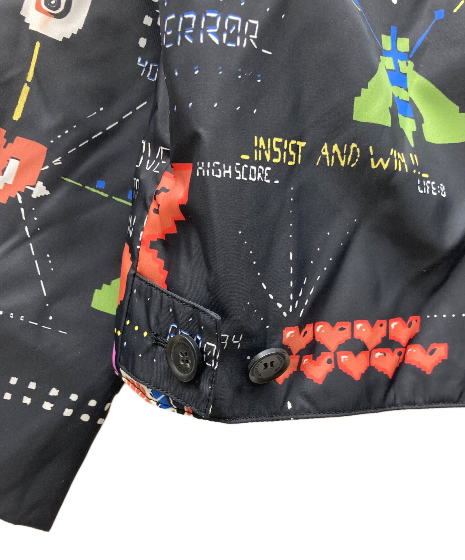 中古・古着通販】VALENTINO (ヴァレンティノ) リバーシブルナイロン