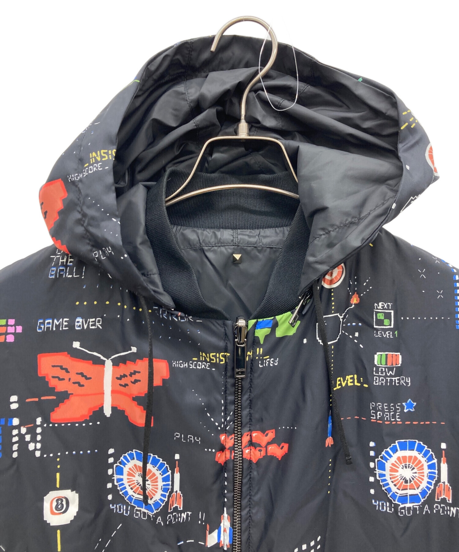 VALENTINO ナイロンジャケット 中古・古着通販】VALENTINO (ヴァレンティノ) リバーシブルナイロン