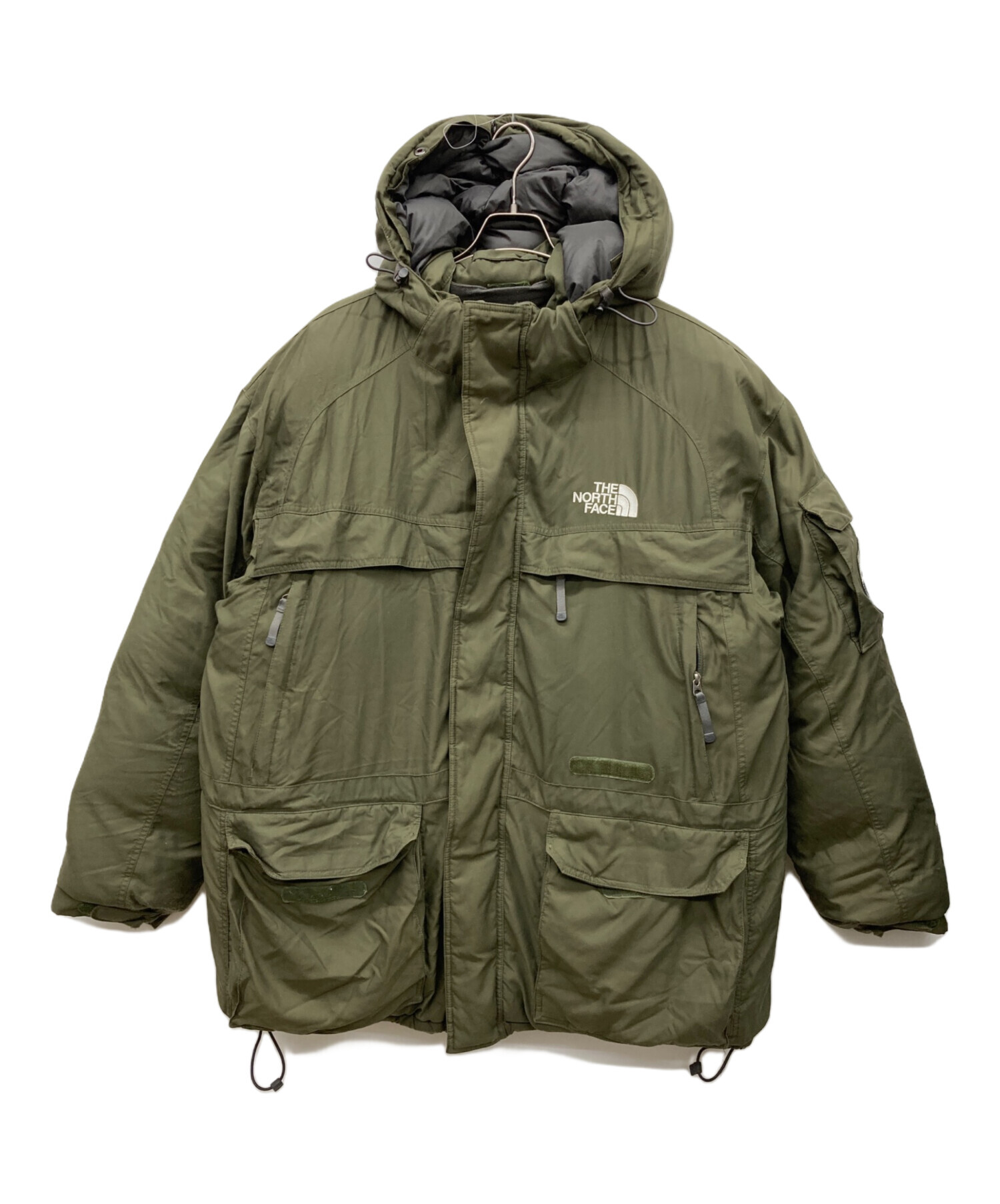 ノースフェイス　マクマードパーカー　ダウン　90s 初期　カーキ 中古・古着通販】THE NORTH FACE (ザ ノース フェイス) アンターク