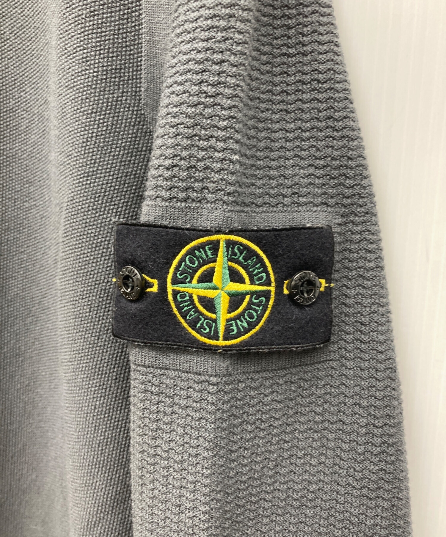 中古・古着通販】STONE ISLAND (ストーンアイランド) ロゴパッチニット