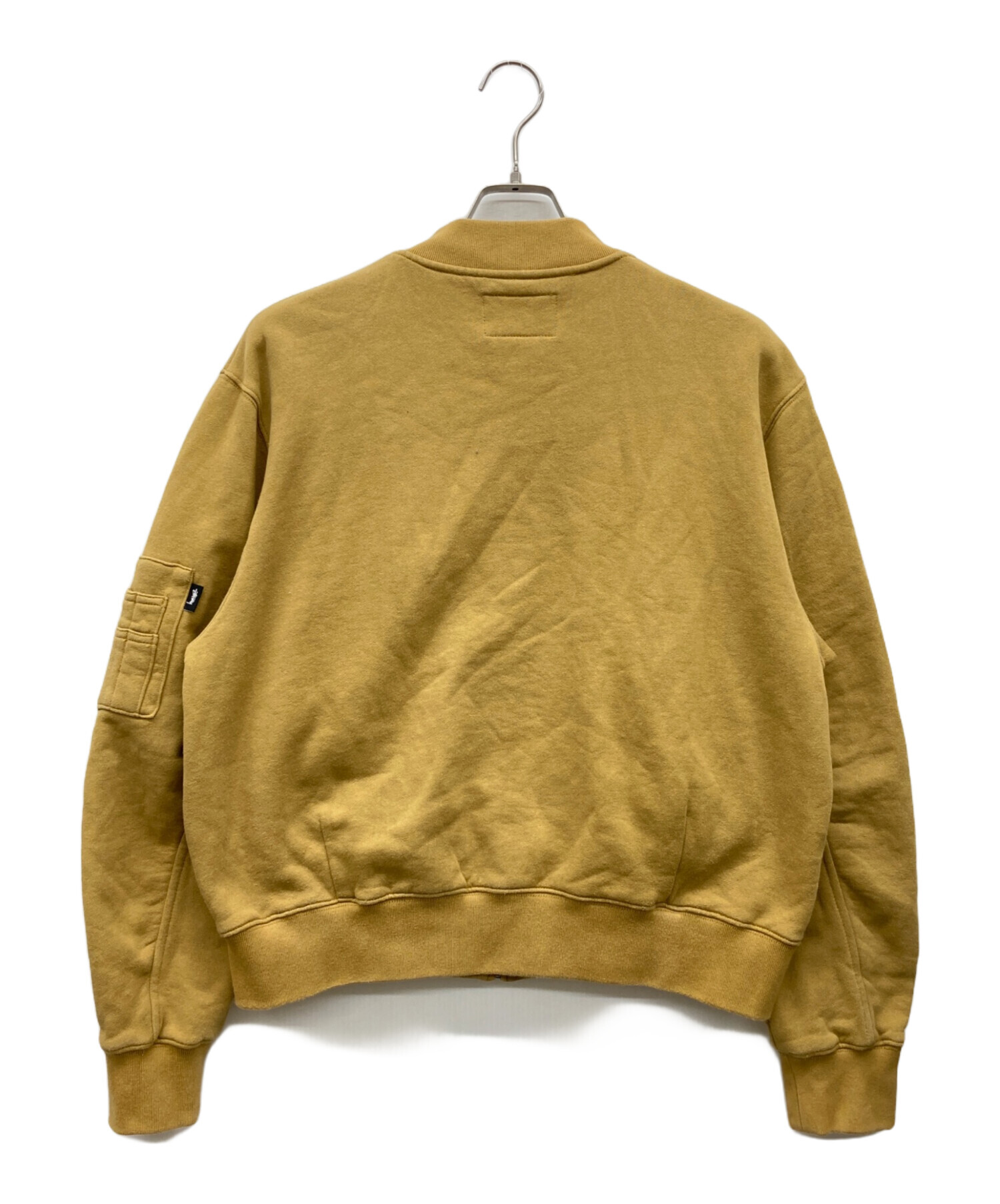 中古・古着通販】stussy (ステューシー) MA-1スウェットブルゾン 