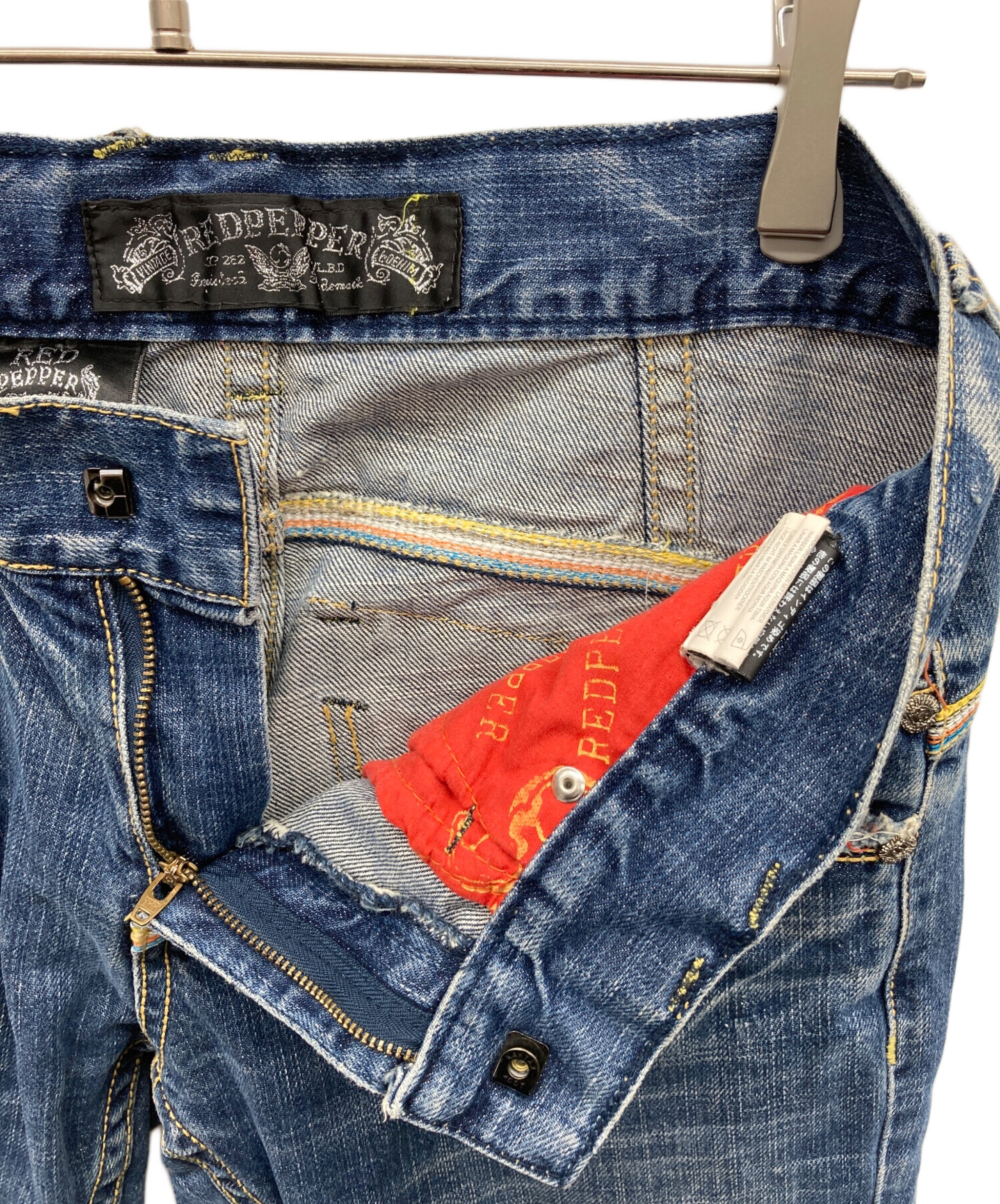 中古・古着通販】RED PEPPER (レッドペッパ) スパンコールフレアデニム