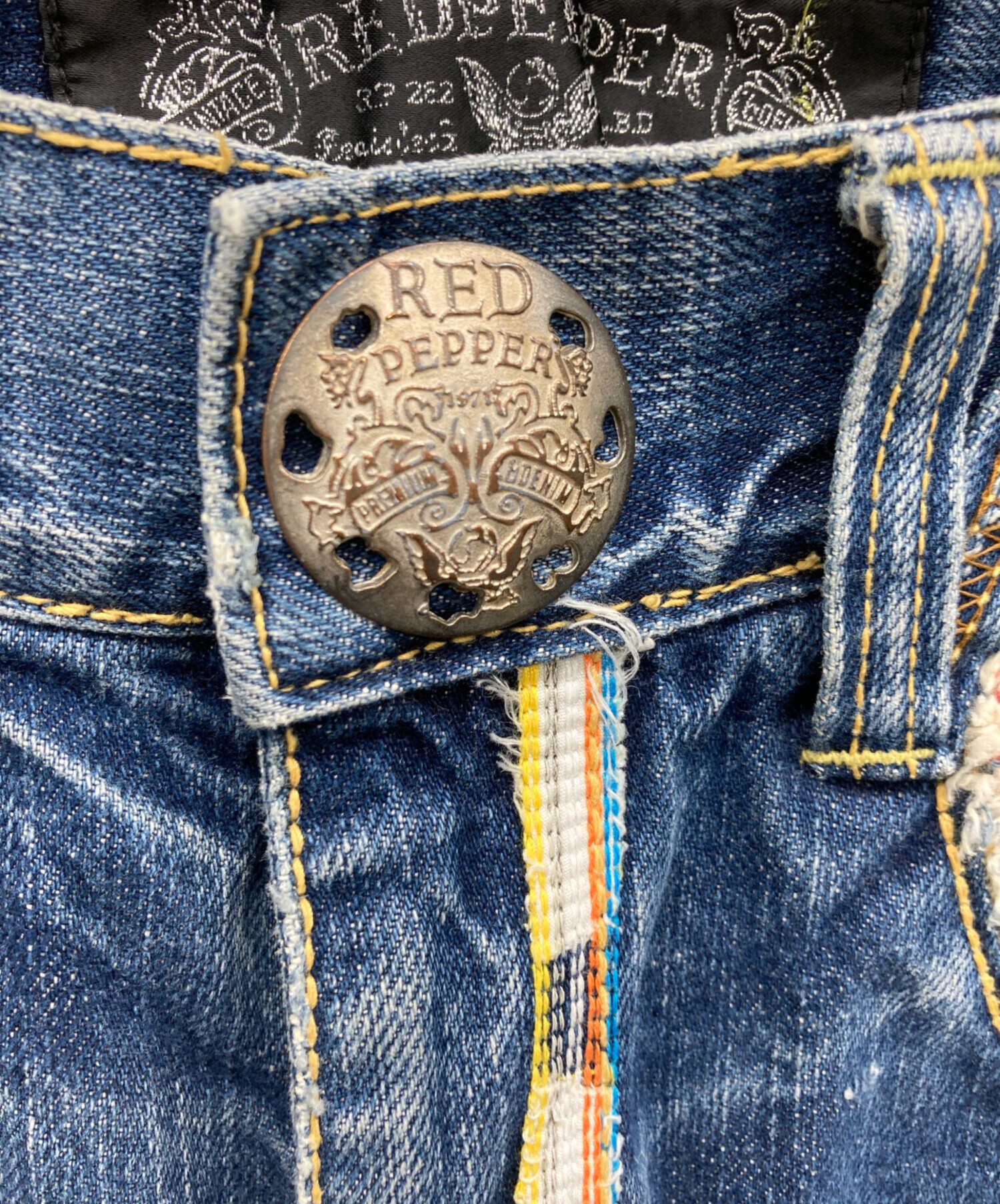 中古・古着通販】RED PEPPER (レッドペッパ) スパンコールフレアデニム