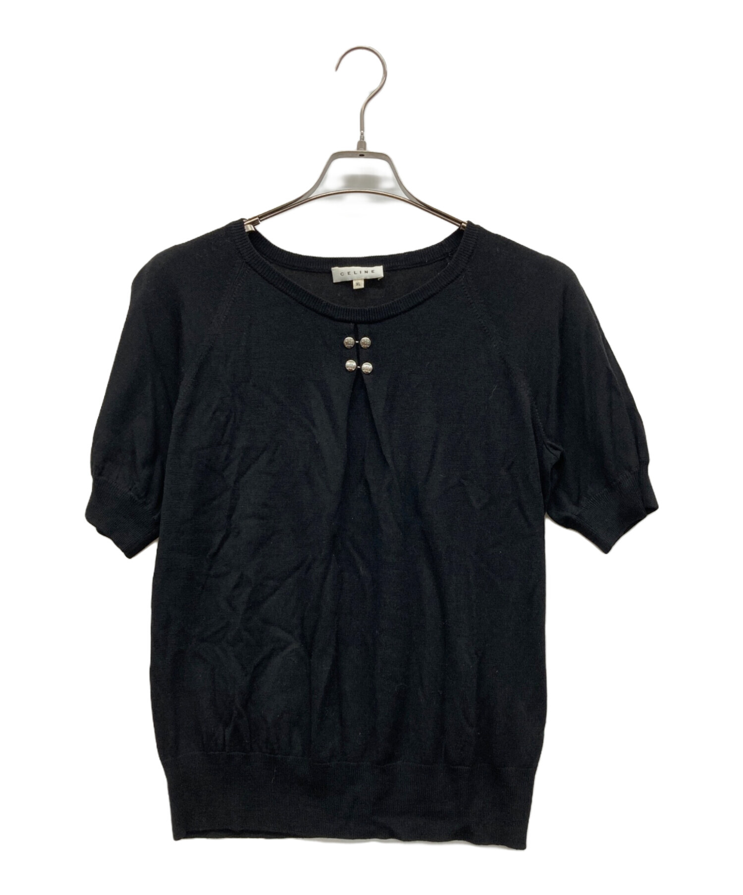 中古・古着通販】CELINE (セリーヌ) ニット ブラック サイズ:XL