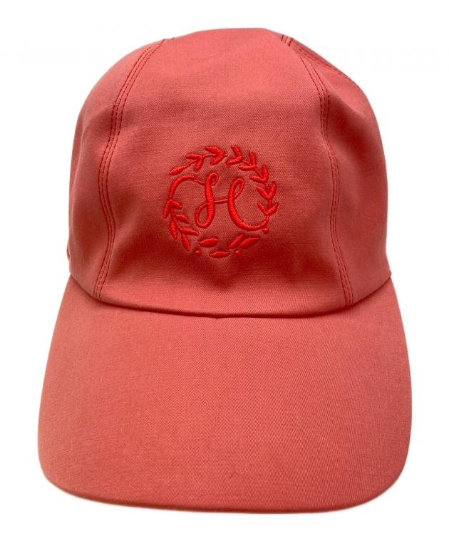 HERMES ピンク キャップ Hモチーフ 58 HERMES ピンク キャップ Hモチーフ 58