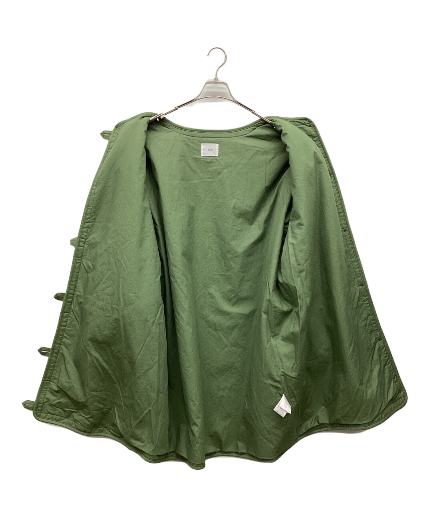 中古・古着通販】NAF NAF (ナフナフ) ミリタリーボアコート カーキ 