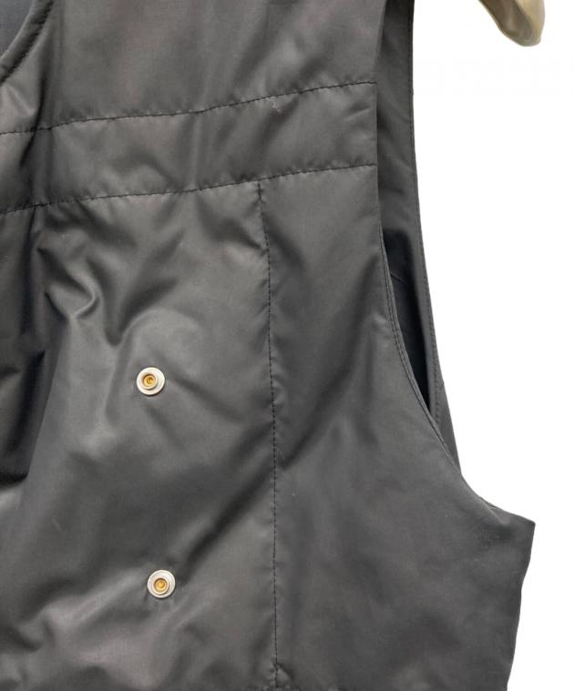 中古・古着通販】PARANOID (パラノイド) 中綿ナイロンベスト ブラック