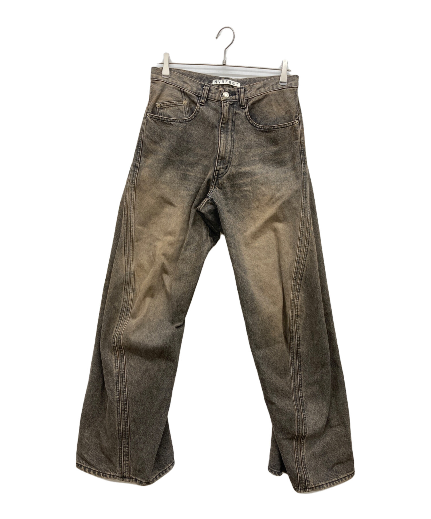 古着 中古・古着通販】NVRFRGT (ネヴァーフォーゲット) 3D TWISTED WIDE LEG