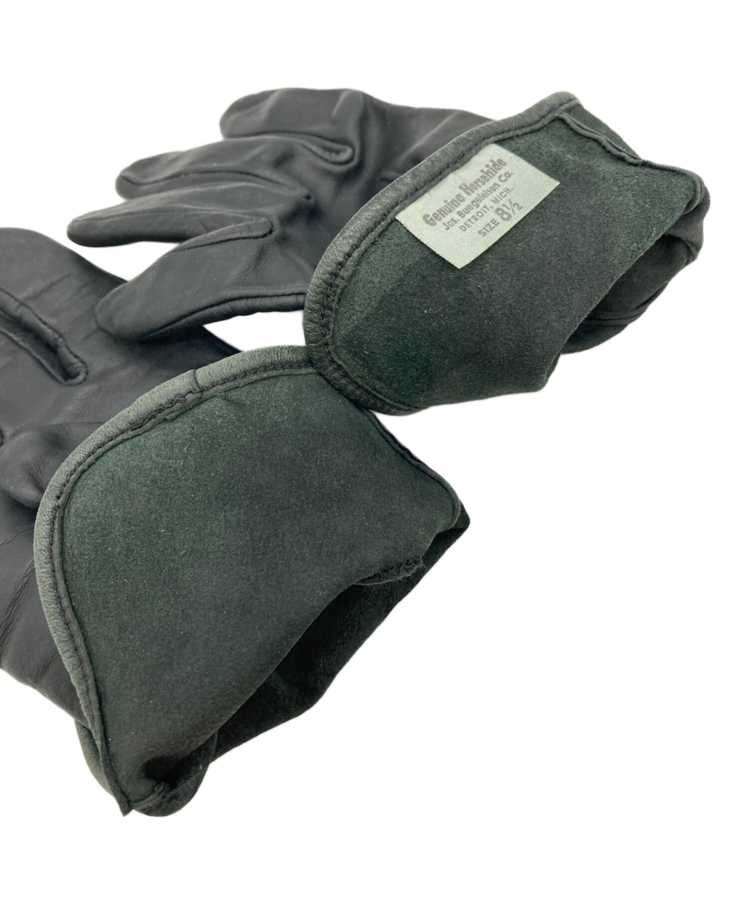 中古・古着通販】Buco (ブコ) レザーグローブ ブラック サイズ:8 1/2