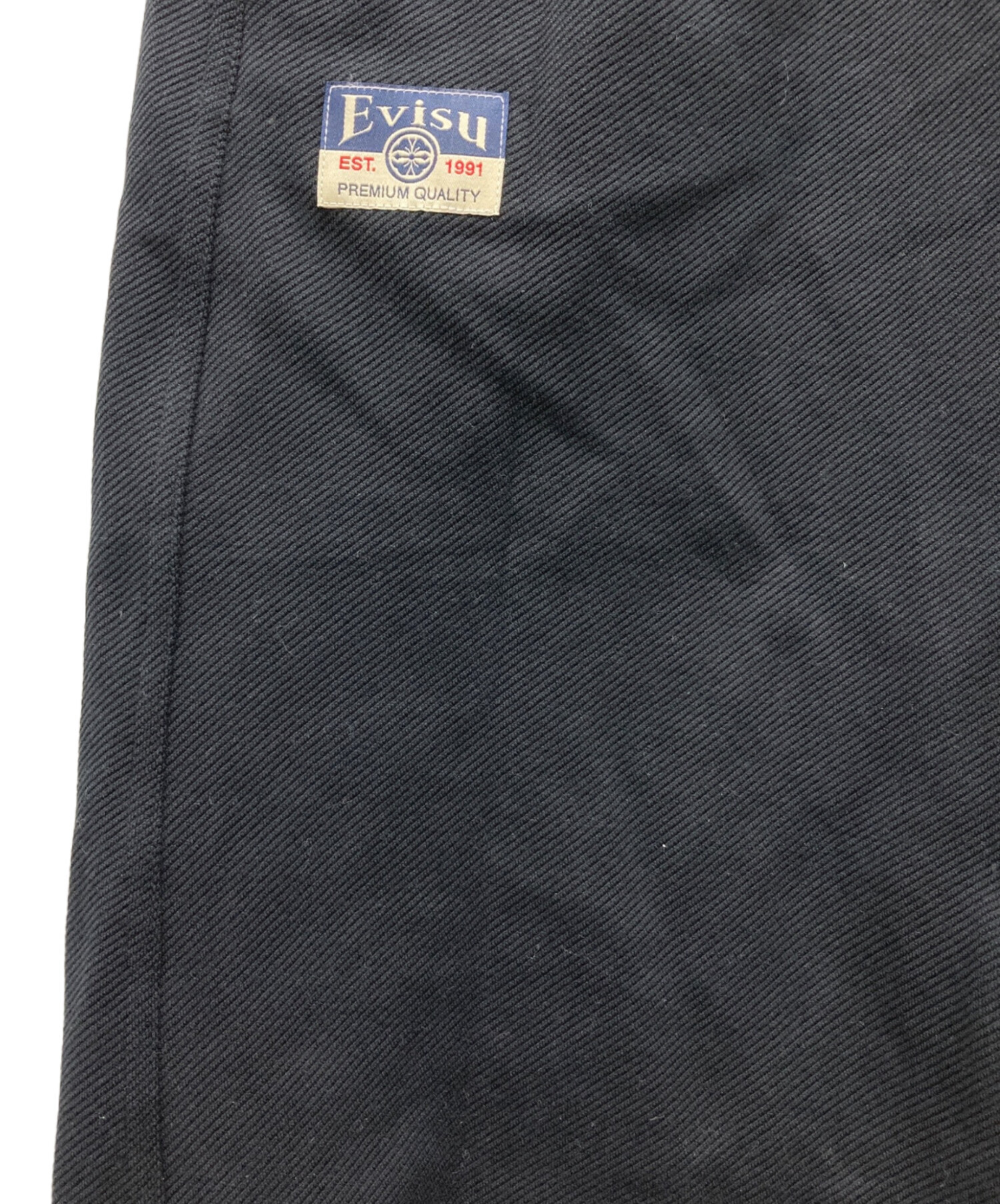 中古・古着通販】EVISU (エヴィス) ハーフパンツ ブラック サイズ:S